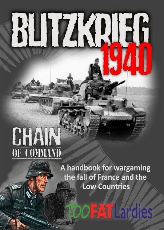 Chain of Command: Blitzkrieg 1940 Handbook - Battlefield Accessories