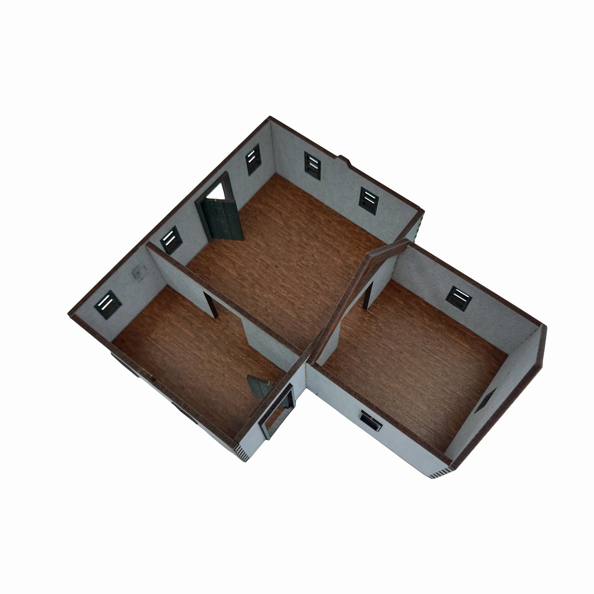 Double Story House 2 - 28mm (TTR) - Battlefield Accessories