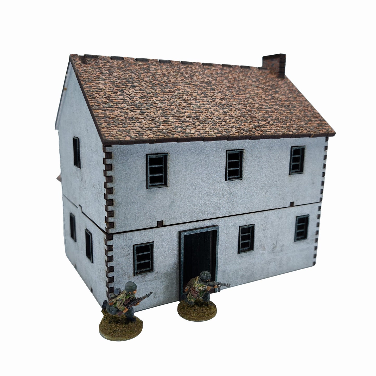 Double Story House 2 - 28mm (TTR) - Battlefield Accessories