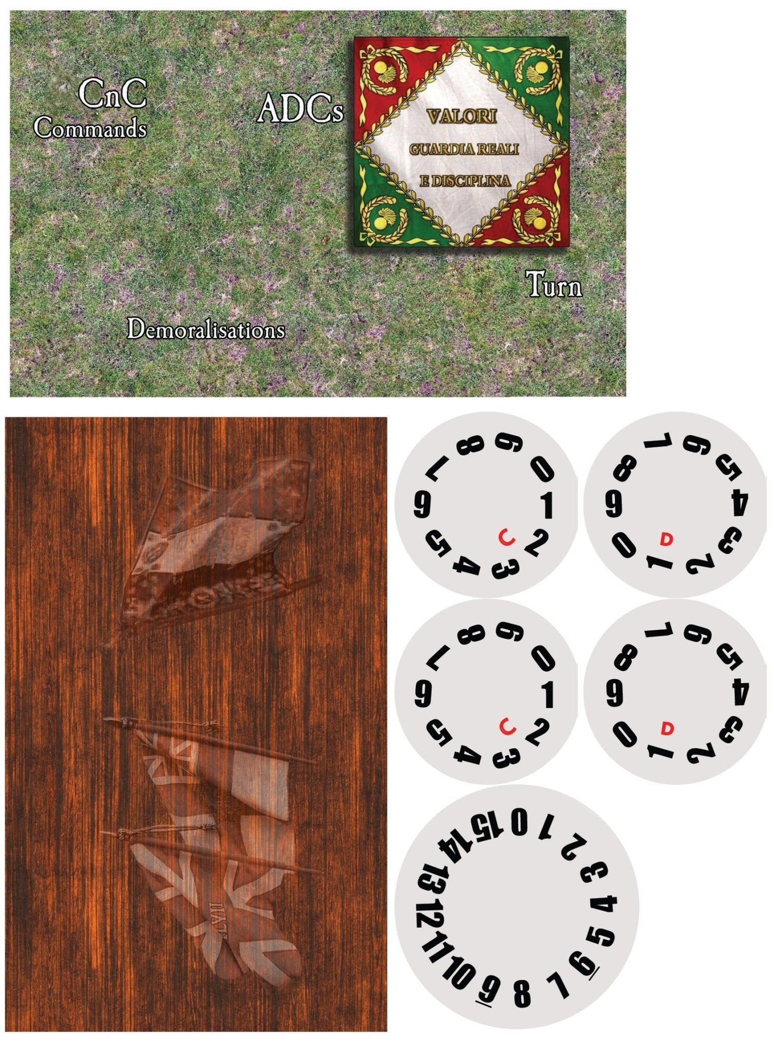 General d Armee 2 Game Trackers (TTR) - Battlefield Accessories