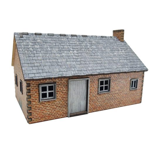 Village House 2 Brick - 28mm (TTR) - Battlefield Accessories