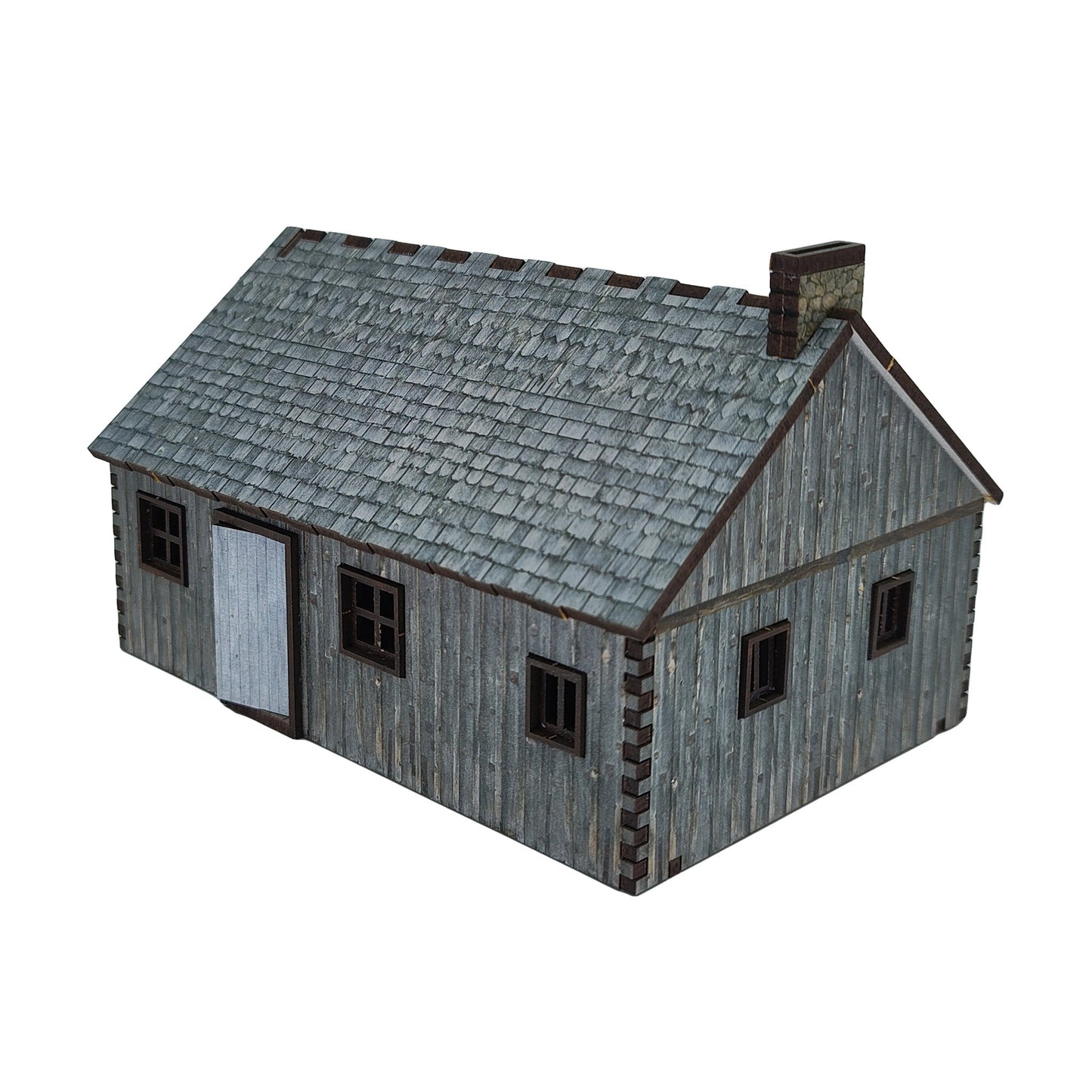 Village House 2 Wood - 28mm (TTR) - Battlefield Accessories