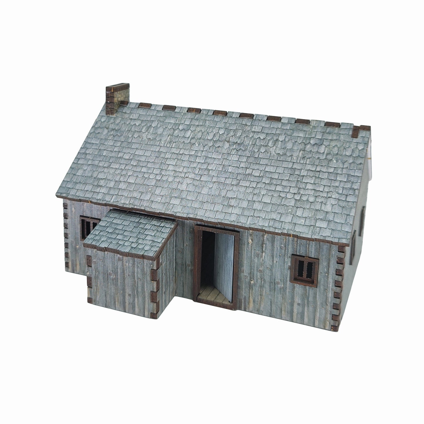 Village House 2 Wood - 28mm (TTR) - Battlefield Accessories