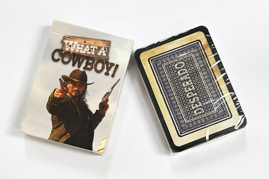 What a Cowboy Card Deck - Battlefield Accessories